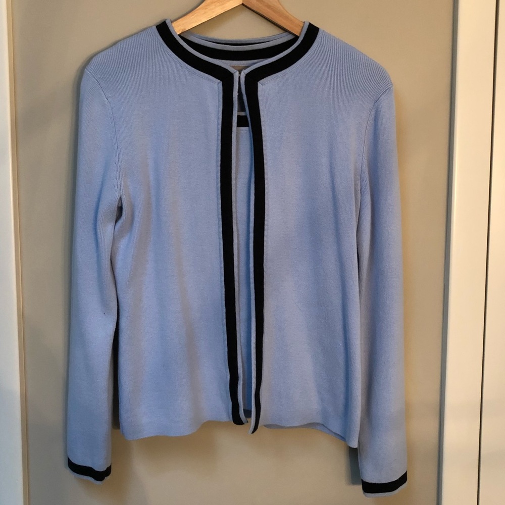 Light Blue Sweater Set